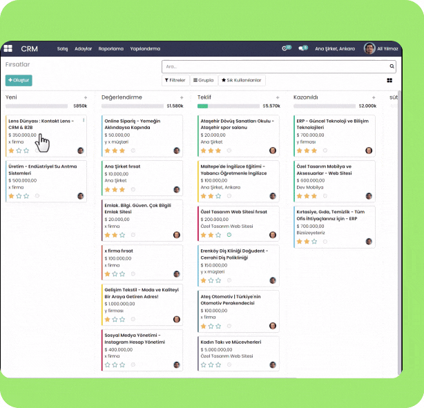 So CRM ile müşteri verilerini analiz edin, ilişkilerinizi güçlendirin ve satışları artırın.